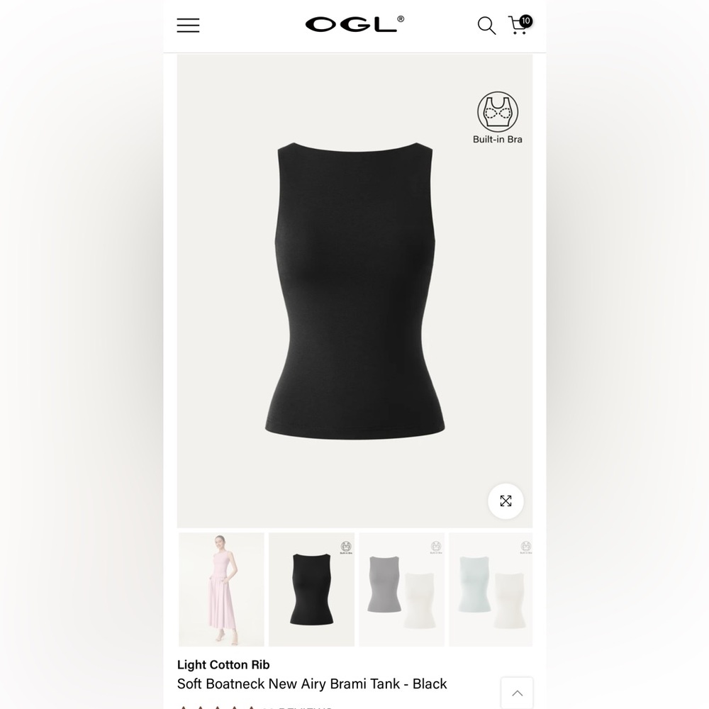 OGL Soft Boatneck Brami Tank